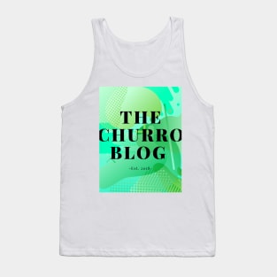 The Churro Blog Green Lava Lamp Tank Top